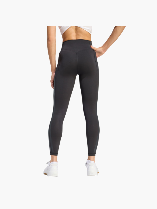 adidas Optime Workout 3-Streifen 7/8 Leggings Schwarz 156106 3
