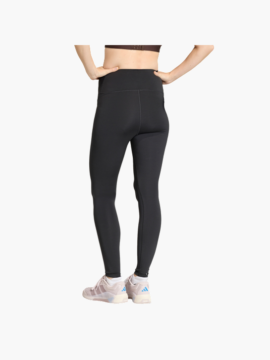 adidas Optime Essentials Workout Umstands-Leggings in voller Länge Schwarz 156076 3