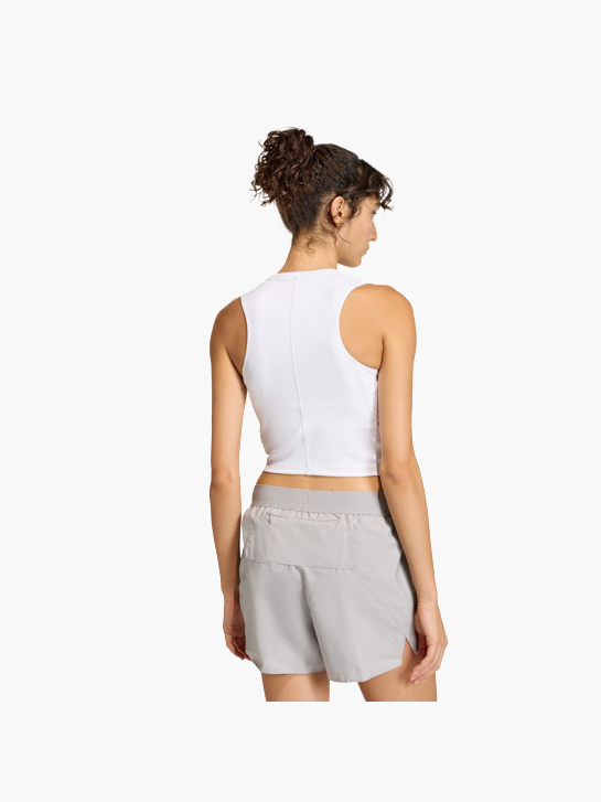 adidas adi365 Iconic Running tanktop, Kürzer geschnitten Weiß 156694 3