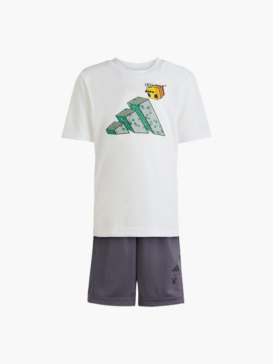 adidas ADIDAS MINECRAFT TRAINING SOMMER-SET, SHORTS UND T-SHIRT Weiß 156538 1