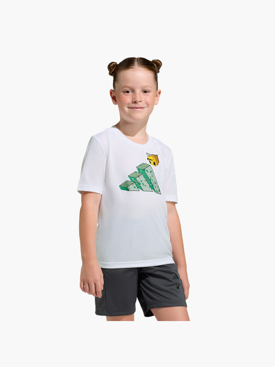 adidas ADIDAS MINECRAFT TRAINING SOMMER-SET, SHORTS UND T-SHIRT Weiß 156538 2