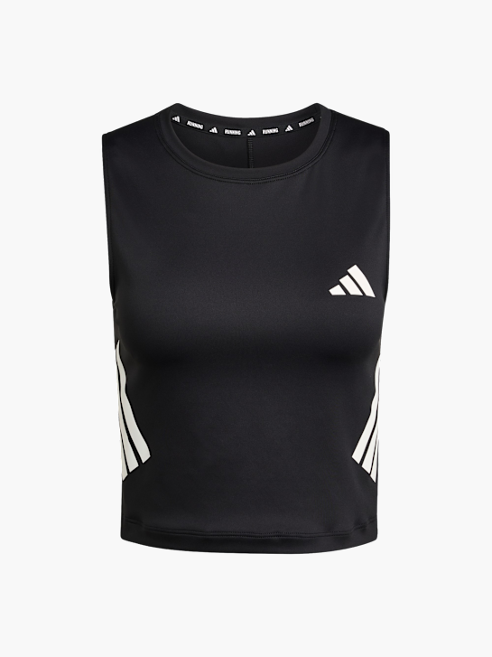 adidas adi365 Iconic Running tanktop, Kürzer geschnitten Schwarz 156695 1