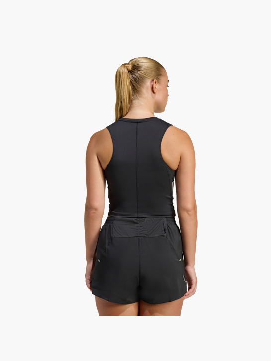 adidas adi365 Iconic Running tanktop, Kürzer geschnitten Schwarz 156695 3