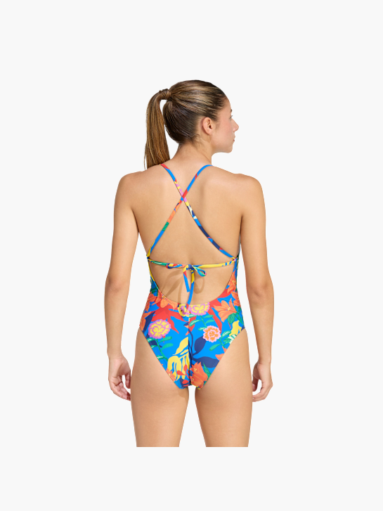 adidas MEXICANA FLORALS BADEANZUG MIT BINDEDETAILS IM RÜCKEN Blau 157332 3