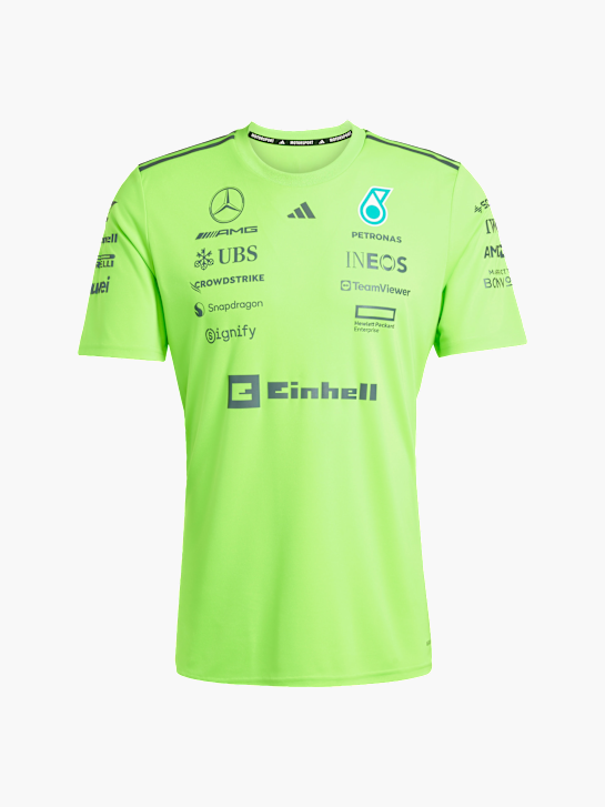 adidas MERCEDES - AMG PETRONAS FORMULA ONE TEAM SET-UP T-SHIRT Grün 143297 1