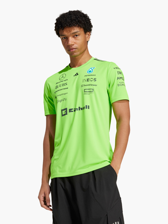 adidas MERCEDES - AMG PETRONAS FORMULA ONE TEAM SET-UP T-SHIRT Grün 143297 2