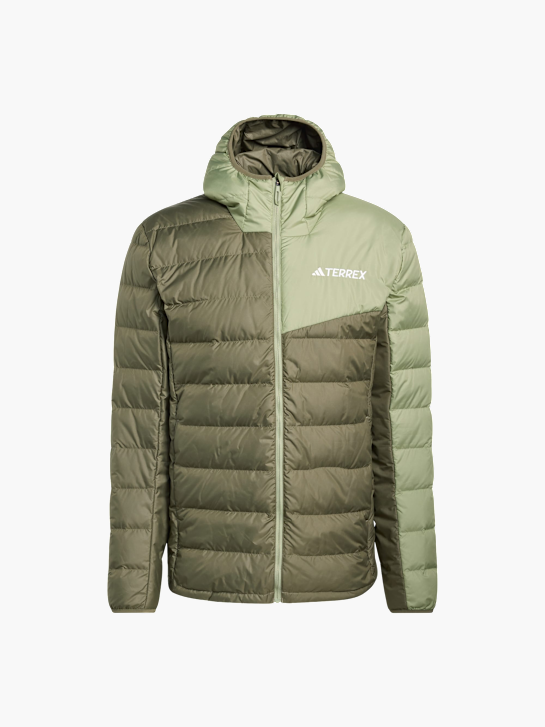 adidas Terrex Multi Light Down CLIMAWARM Kapuzenjacke Olive 156702 1