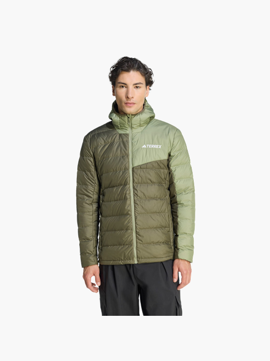 adidas Terrex Multi Light Down CLIMAWARM Kapuzenjacke Olive 156702 2