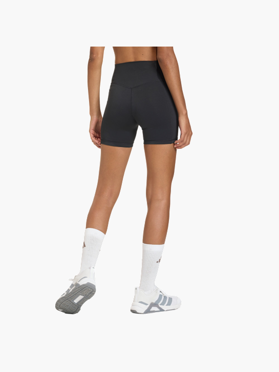 adidas Optime Essentials Workout kurze Leggings Schwarz 156194 3