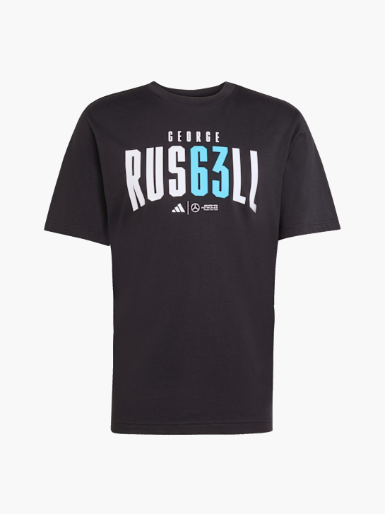 adidas Mercedes - AMG Petronas Formula One Team George Russell T-Shirt Schwarz 141224 1