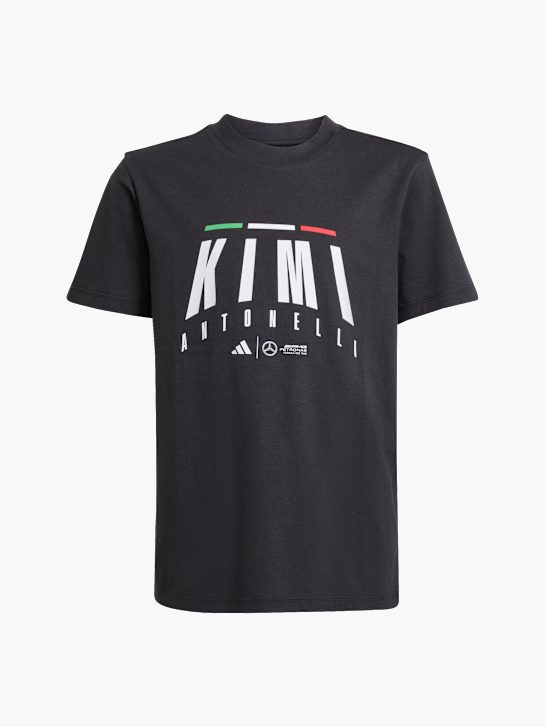 adidas Mercedes - AMG Petronas Formula One Team Kimi Antonelli Kids T-Shirt Schwarz 143383 1