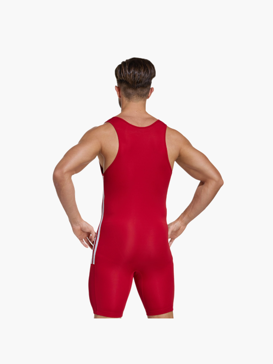 adidas Powerlift Weightlifting Einteiler Rot 156541 3