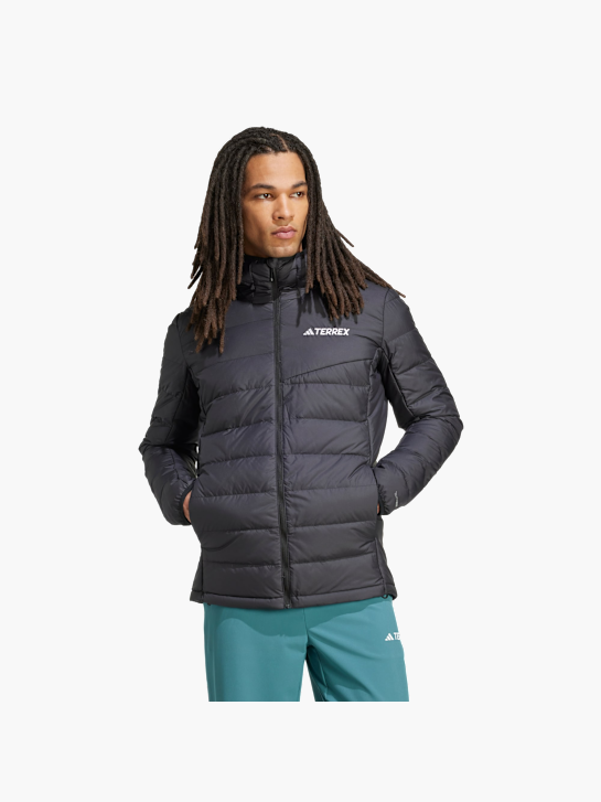 adidas Terrex Multi Light Down CLIMAWARM Kapuzenjacke Schwarz 156703 2