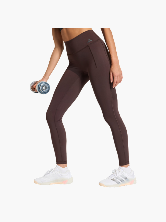 adidas Optime Workout Full Length Leggings Braun 156175 2