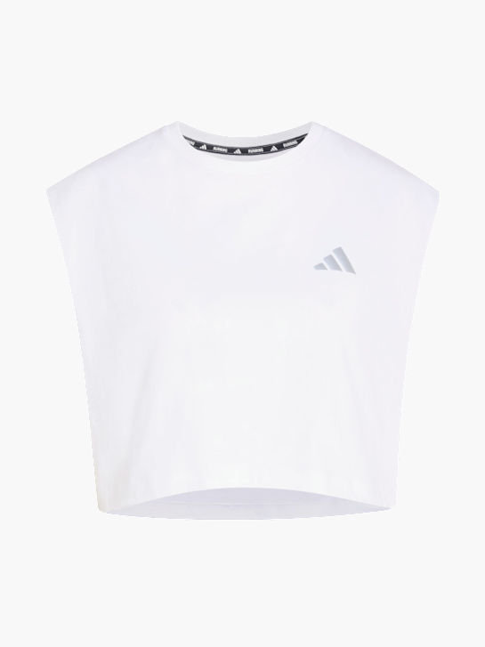 adidas adi365 Running Essentials Crop T-Shirt Weiß 156890 1