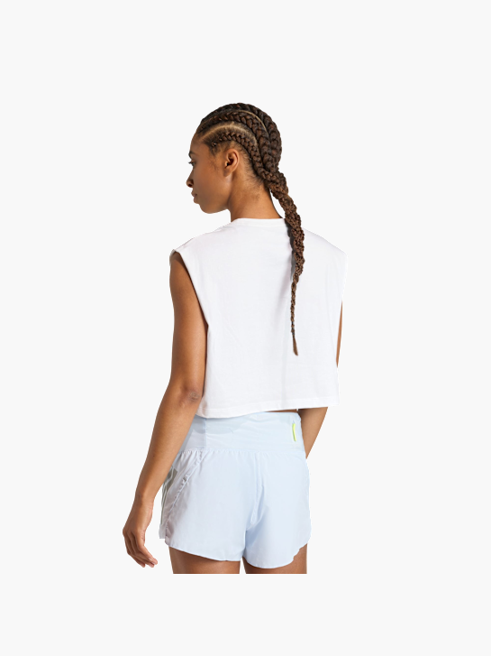adidas adi365 Running Essentials Crop T-Shirt Weiß 156890 3