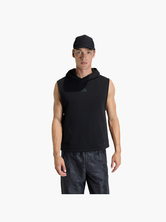 adidas Power Workout Sleeveless Hoodie Schwarz 156202 2