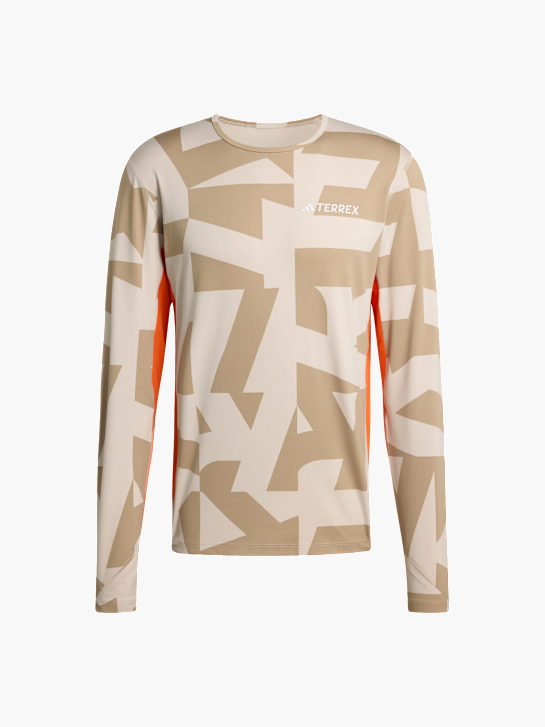 adidas Multi Synthetic langärmelige Baselayer Beige 156415 1