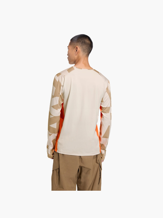 adidas Multi Synthetic langärmelige Baselayer Beige 156415 3