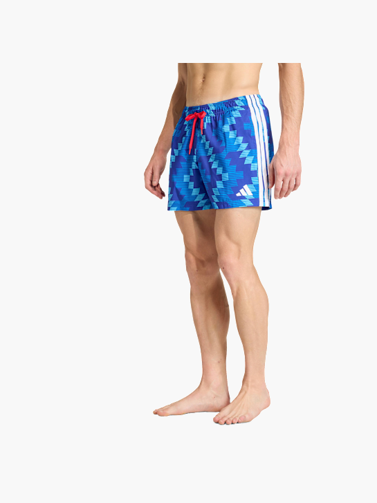 adidas 5-Inch&nbsp;Badeshorts mit fußball-inspirierter Grafik Blau 157391 2
