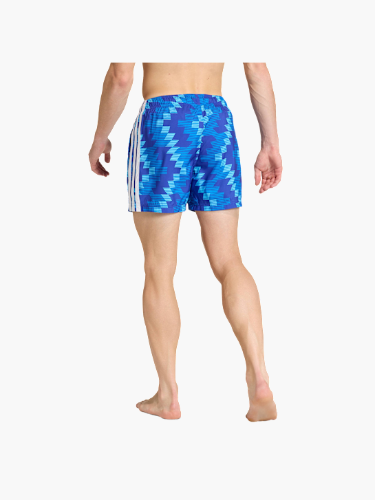 adidas 5-Inch&nbsp;Badeshorts mit fußball-inspirierter Grafik Blau 157391 3