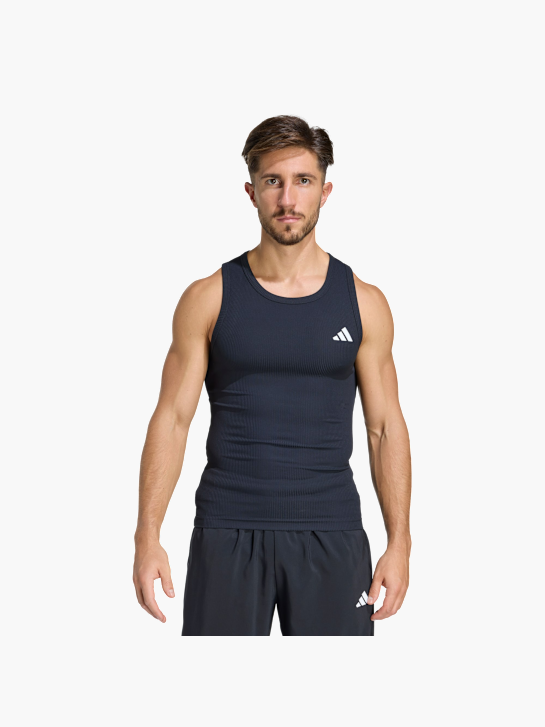 adidas POWER ESSENTIALS WORKOUT RIB TANKTOP Schwarz 156930 2
