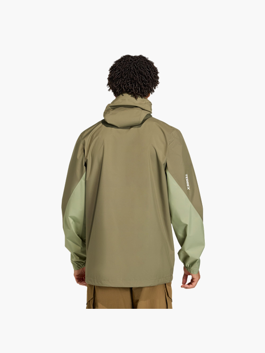 adidas Terrex Multi 2.5 Layer CLIMAPROOF Regenjacke Grün 157306 2