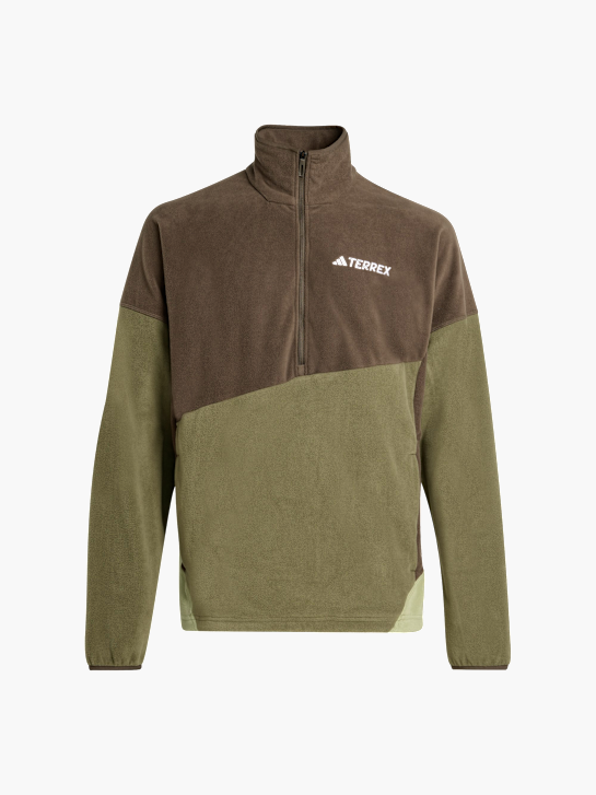 adidas Terrex Multi Climawarm Fleece-Anorak Grün 156444 1