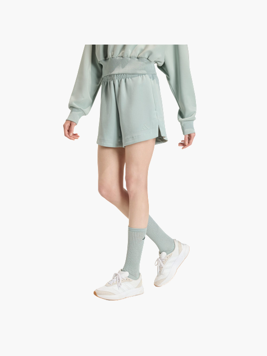 adidas Soft Lux Shorts, locker geschnitten Mint 156324 2