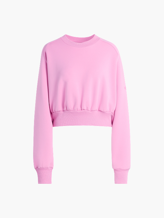 adidas Soft Lux Sweatshirt, locker geschnitten Pink 156329 1