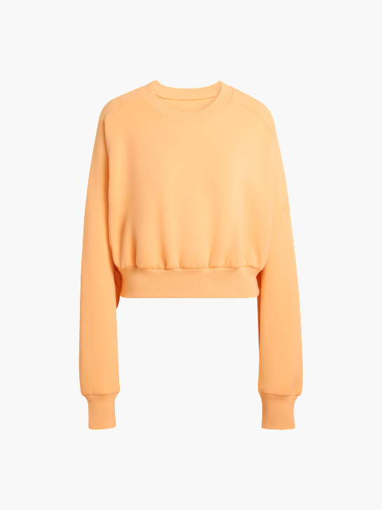 adidas Soft Lux Sweatshirt, locker geschnitten Orange 156330 1