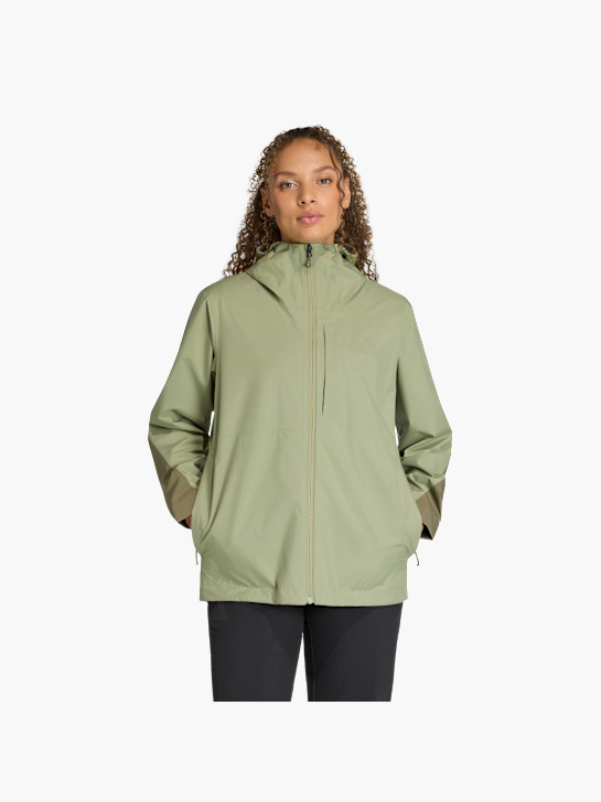adidas Terrex Multi 2.5 Layer CLIMAPROOF Regenjacke Grün 157311 2
