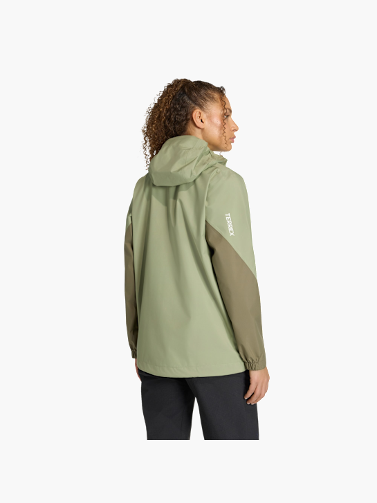 adidas Terrex Multi 2.5 Layer CLIMAPROOF Regenjacke Grün 157311 3