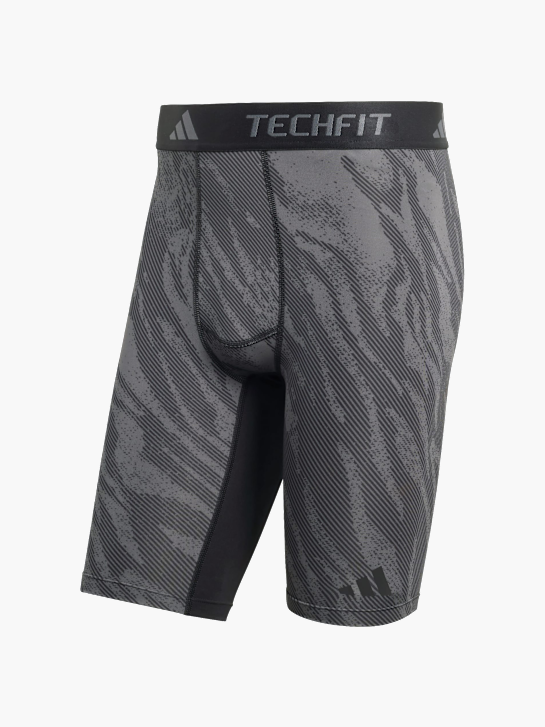 adidas Techfit AOP Kurze Leggings Grau 168889 1