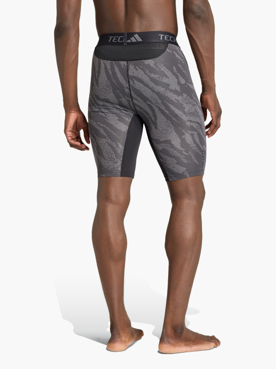 adidas Techfit AOP Kurze Leggings Grau 168889 3