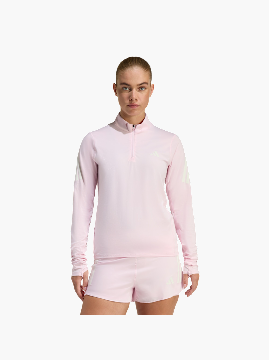 adidas adi365 Iconic Running Pullover mit Reißverschluss bis zur Brust Rosa 156809 2