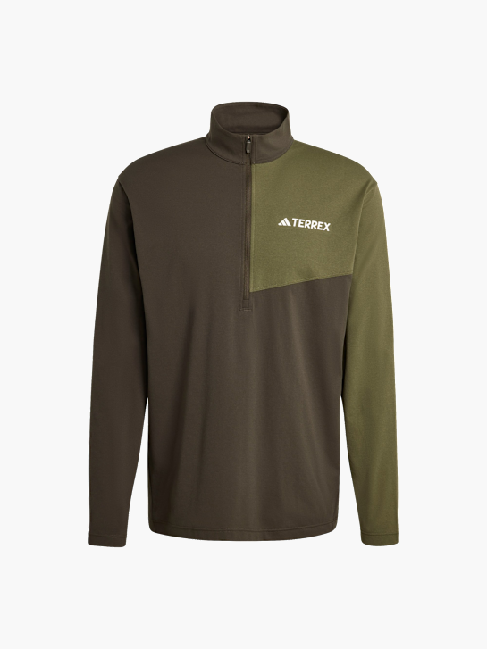 adidas TERREX Multi Climacool 1/2 Zip Longsleeve Grün 156460 1