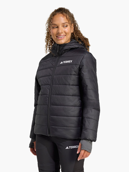 adidas Terrex Multi Essentials CLIMAWARM Isolierte Kapuzenjacke Schwarz 141220 2
