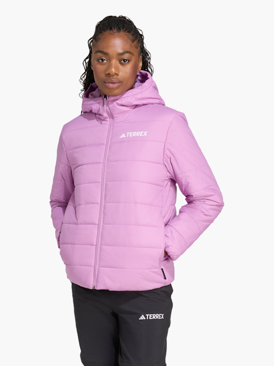 adidas Terrex Multi Essentials CLIMAWARM Isolierte Kapuzenjacke Lila 141221 2