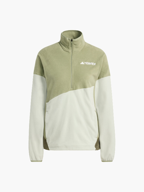 adidas TERREX Multi Climawarm Fleece-oberteil Grün 156446 1