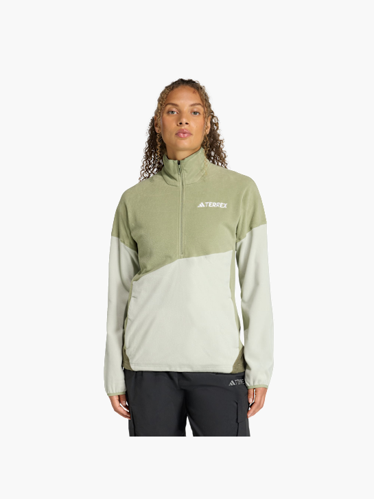 adidas TERREX Multi Climawarm Fleece-oberteil Grün 156446 2