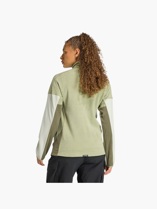 adidas TERREX Multi Climawarm Fleece-oberteil Grün 156446 3