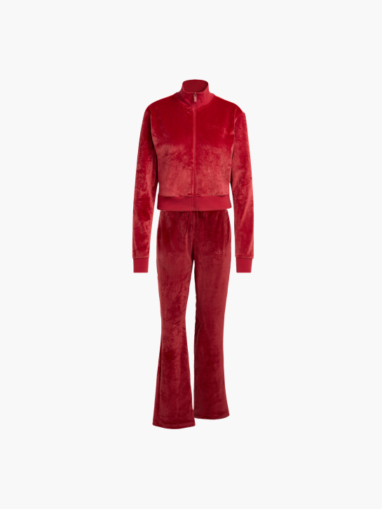 adidas Glam Velvet Trainingsanzug Rot 156612 1