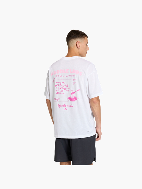 adidas CLIMACOOL FUN TRAINING Grafik T-Shirt Weiß 156781 3