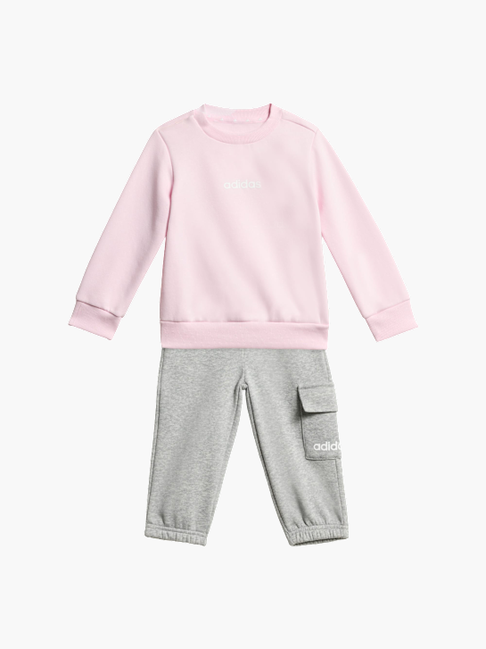 adidas Essentials Kids Jogginganzug Rosa 156400 1