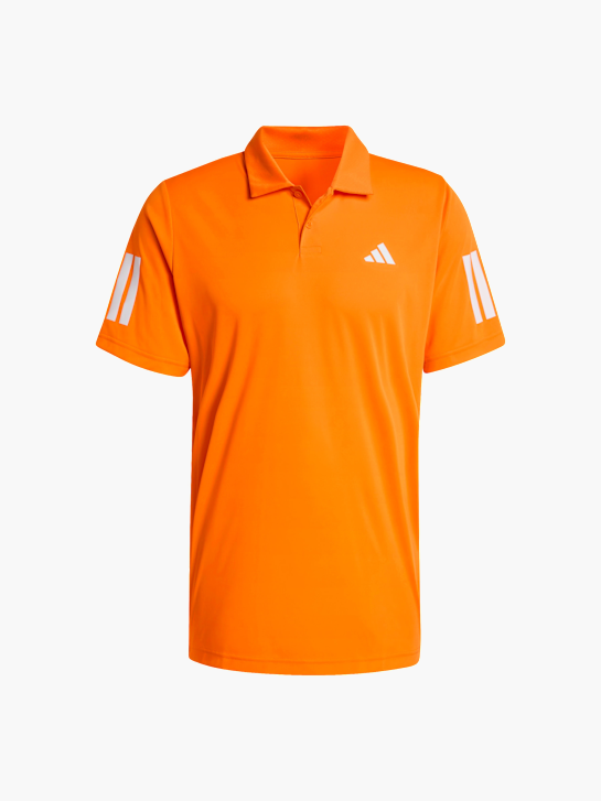 adidas Club Tennis 3-Streifen Poloshirt Orange 156458 1