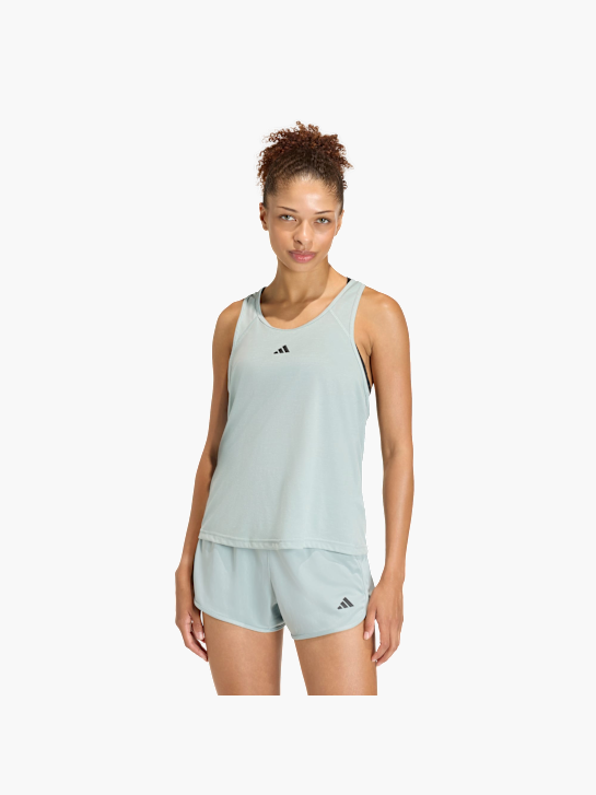 adidas Train Essentials Minimal Branding Racerback Tanktop Mint 156338 2