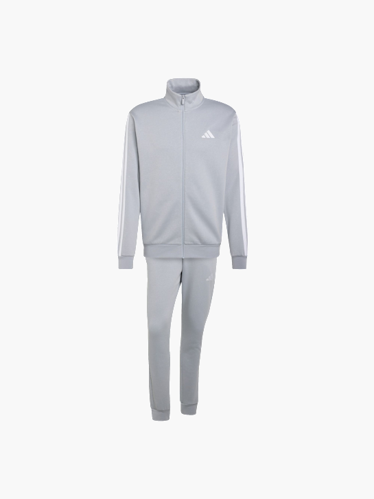 adidas 3-STREIFEN FLEECE TRAININGSANZUG Grau 156424 1