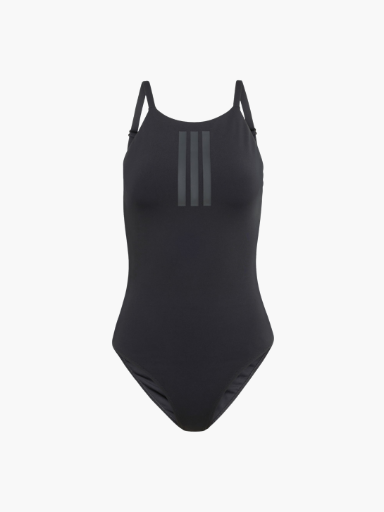 adidas Iconisea Ribbed Padded Badeanzug, dünne Träger Braun 156255 1