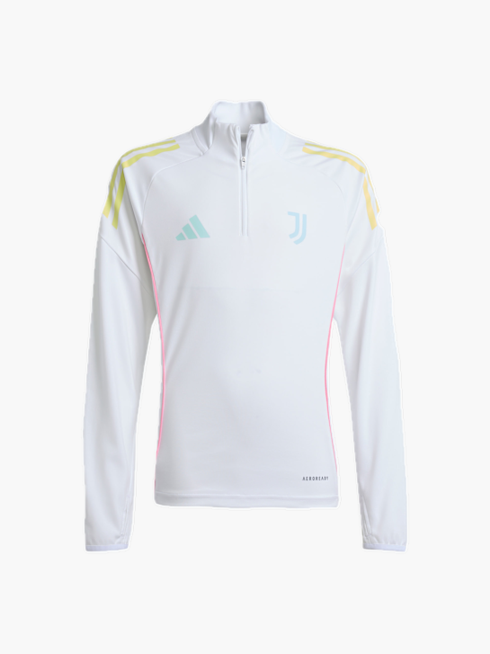 adidas Juventus Turin Tiro 25 Competition Kids Trainingsoberteil Weiß 132397 1